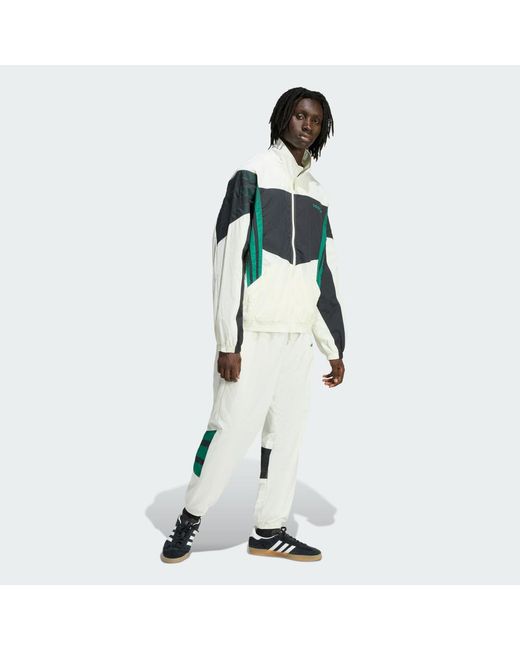 Adidas White Santiago Track Top for men