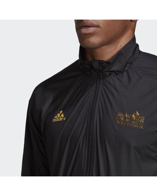 adidas Berlin Legends Jacket in Black for Men | Lyst UK