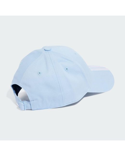 Adidas Blue 3-Stripes New Logo Baseball Cap