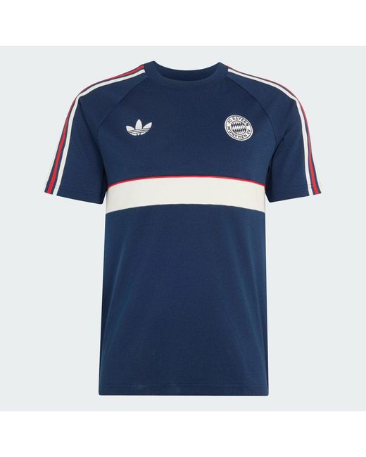 Adidas Blue Fc Bayern Muenchen Og T-Shirt for men