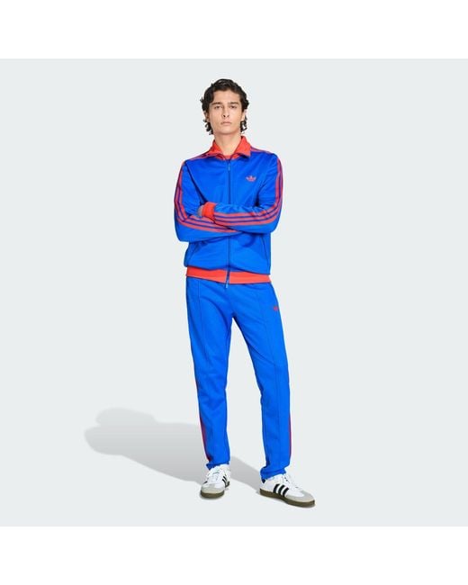 Adidas Originals Blue Beckenbauer Track Top for men