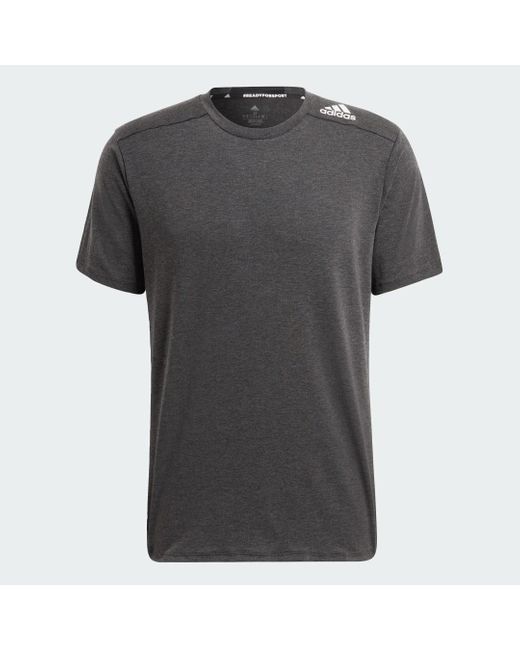 Adidas Gray Designed For Training T-shirt for men