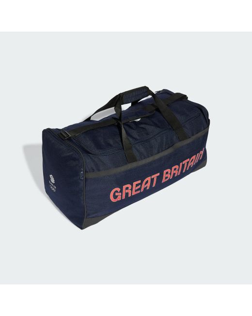 Adidas Blue Team Gb Duffel Bag Large