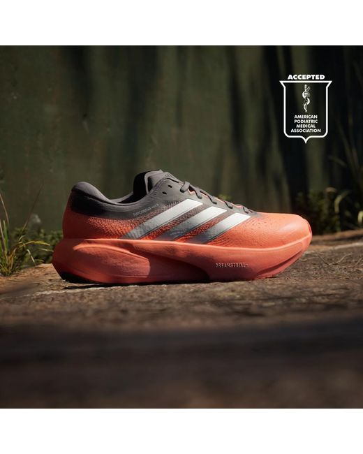 Adidas Red Supernova Rise 3 Running Shoes for men
