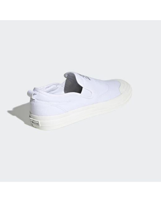 adidas Nizza Rf Slip-on Shoes in White - Lyst