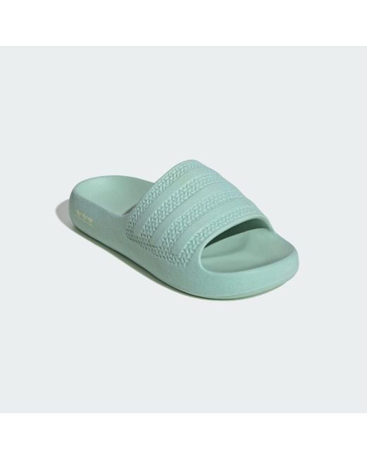 Adidas Green Adilette Ayoon Slides
