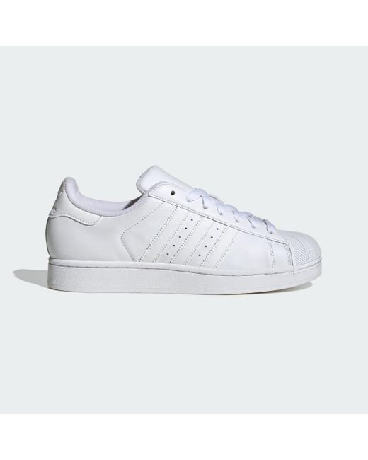 Adidas White Superstar Ii Shoes