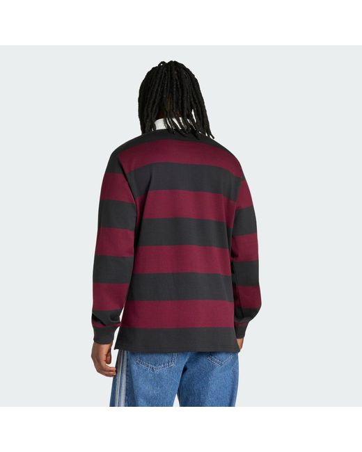 Adidas Red All Blacks Heritage Polo for men