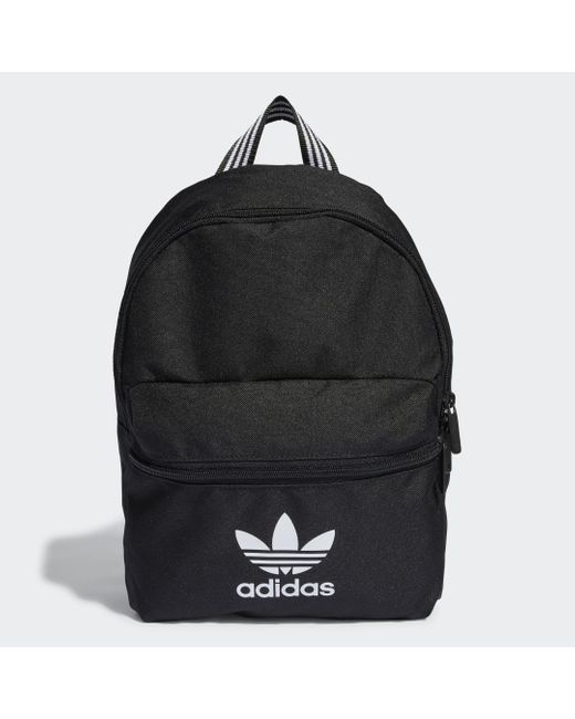 Adidas Black Small Adicolor Classic Backpack
