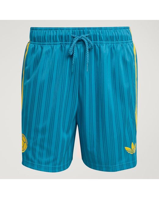 Adidas Blue Colombia Originals Shorts for men
