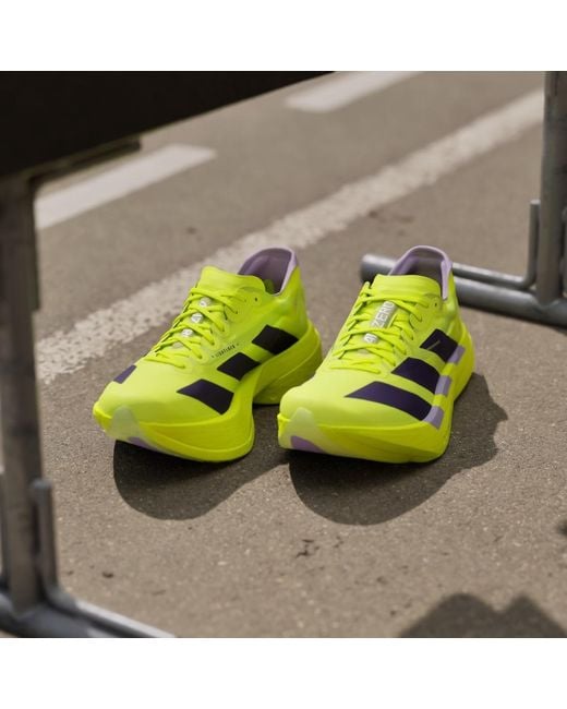 Adidas Adizero Adios Pro 4 Laufschuh in Yellow für Herren