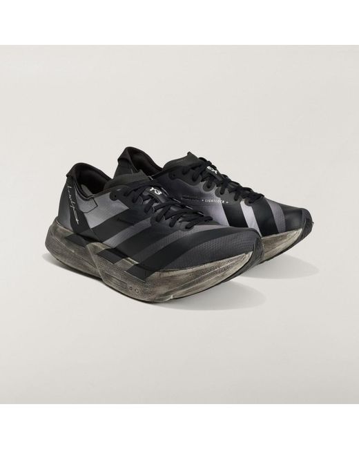 Adidas Black Y-3 Adios Pro Trainers for men