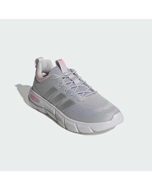 Adidas Metallic Cloudfoam Flex Elastic Laces Shoes