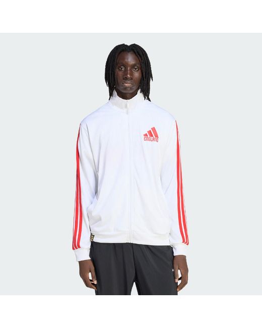 Adidas White Fifa World Cup 26 England Track Top for men