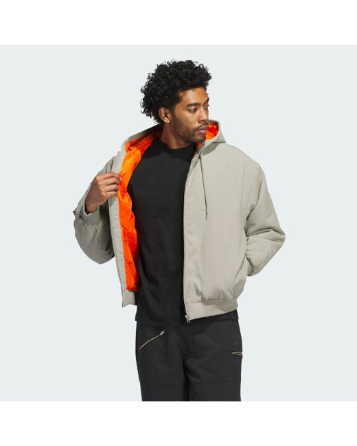 Adidas Multicolor Shmoofoil Nylon Canvas Jacket for men