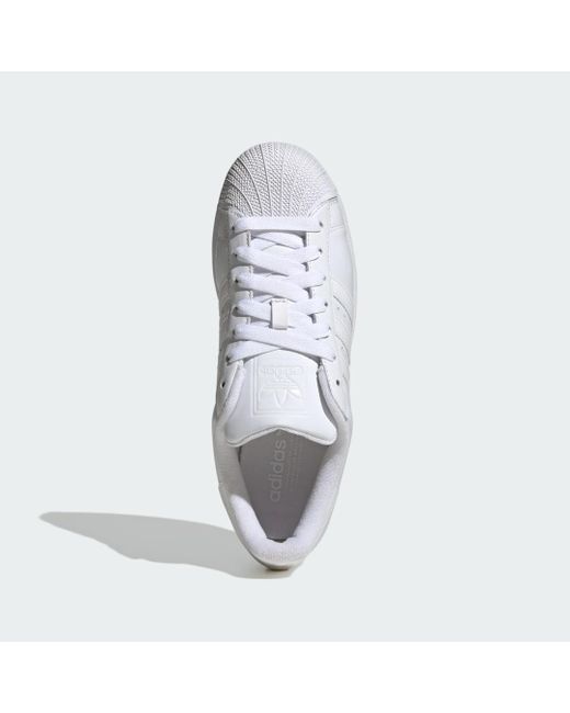 Adidas White Superstar Ii Shoes