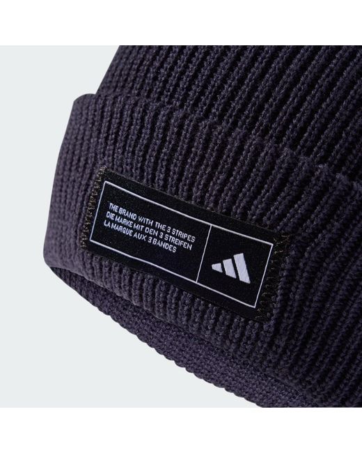 Adidas Blue Essentials Cuffed Mütze