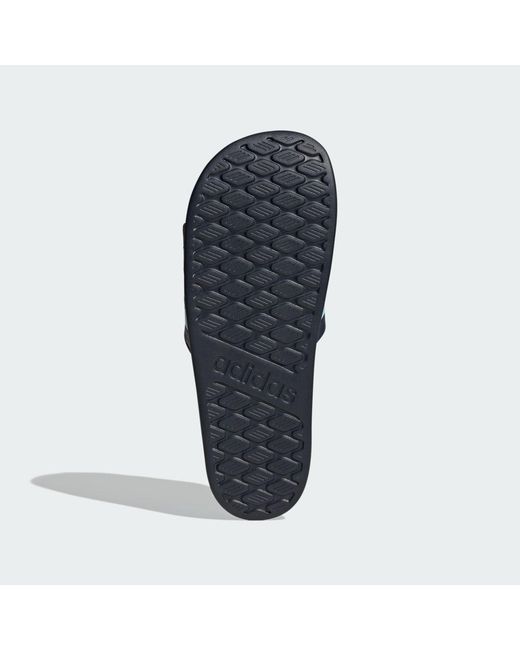 Adidas Blue Adilette Comfort 2.0 Argentina Slides
