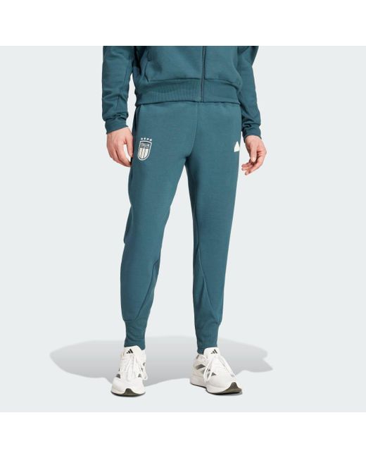 Italia Pantaloni Travel di Adidas in Blue da Uomo