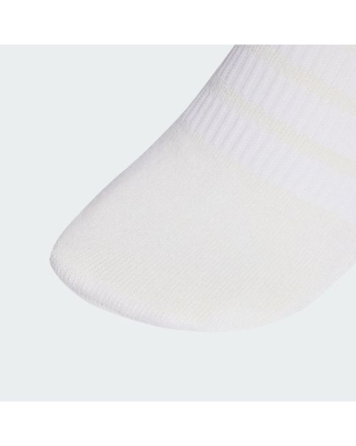 Adidas Blue Cushioned Sportswear Ankle Socks 3 Pair Pack