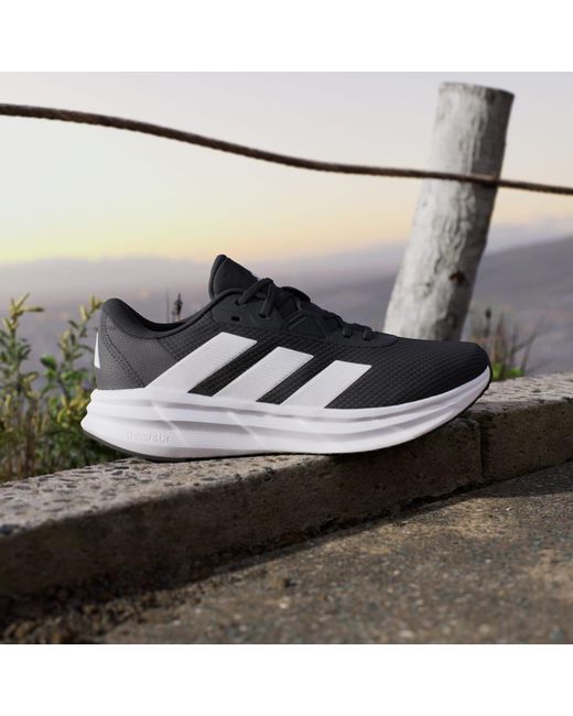 Adidas Black Galaxy 7 Running Shoes for men