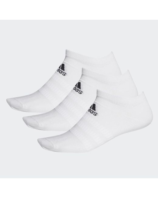 Adidas White Low-Cut Socks