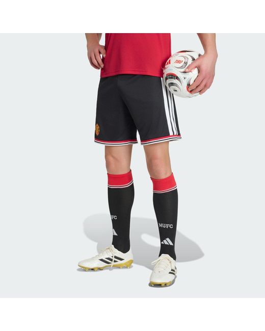 Adidas Red Manchester United 26/27 Home Shorts for men