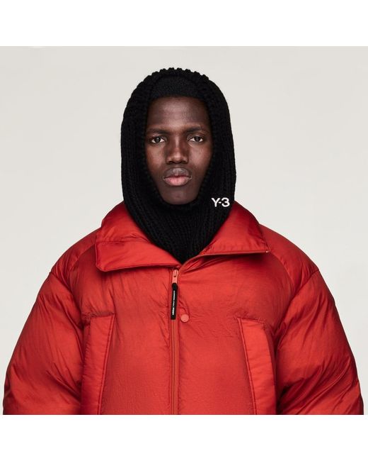 Y-3 Knitted Hood di Adidas in Red