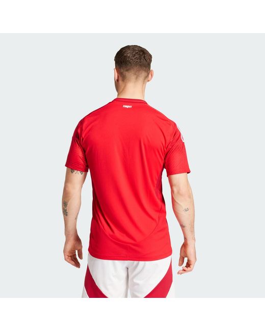 Adidas Red Nottingham Forest Fc 24/25 Home Jersey for men