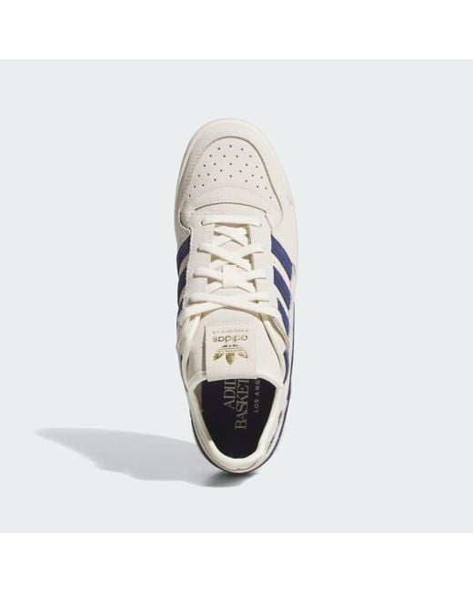 Adidas Blue Forum Low Cl Shoes