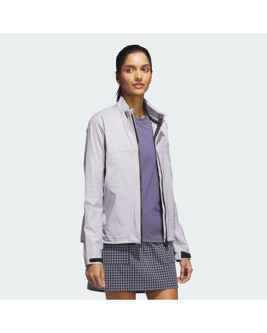 Adidas Purple Ultimate365 Tour Climaproof+ Full-Zip Jacket
