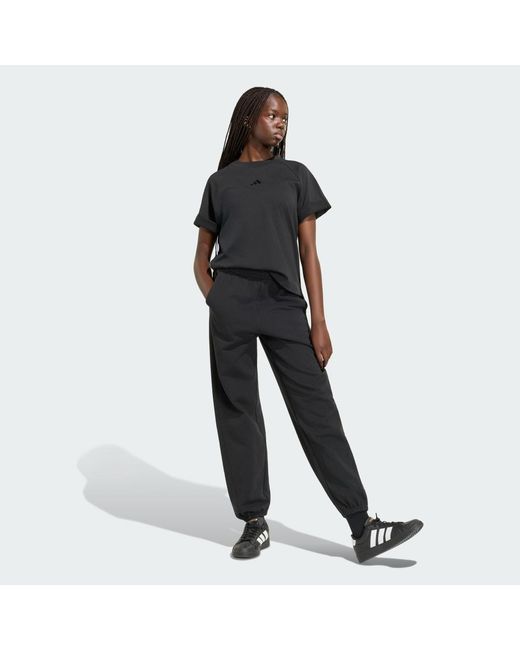 Adidas Black Kit Small Logo T-Shirt