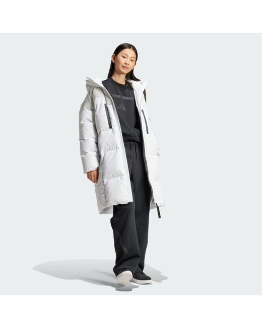 Adidas Gray Myshelter Down Parka