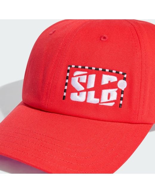 Adidas Red Sl Benfica Dad Cap