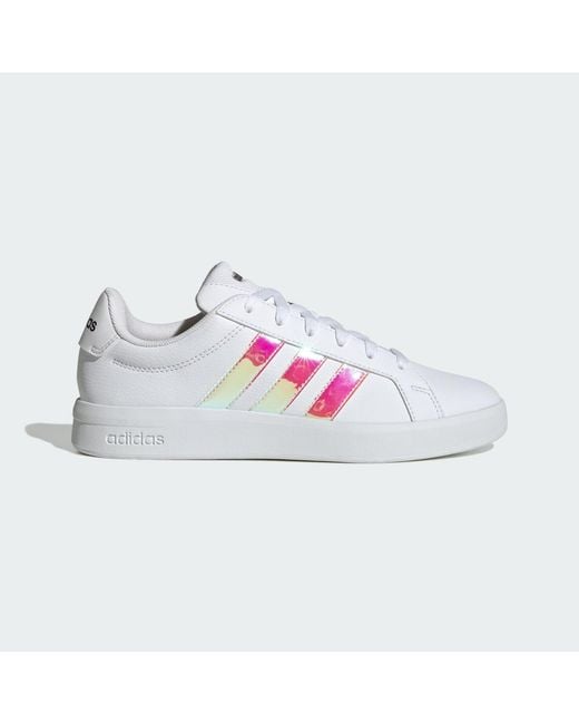 Adidas Multicolor Grand Court Base 3.0 Shoes