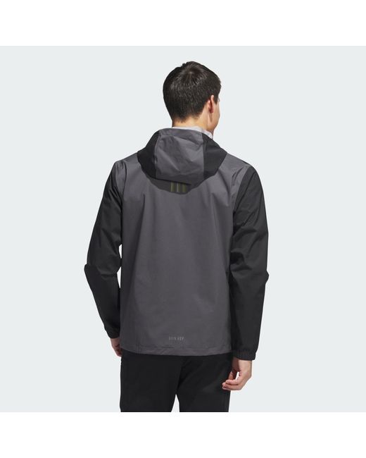 Adidas Black Rain.rdy Golf Jacket for men