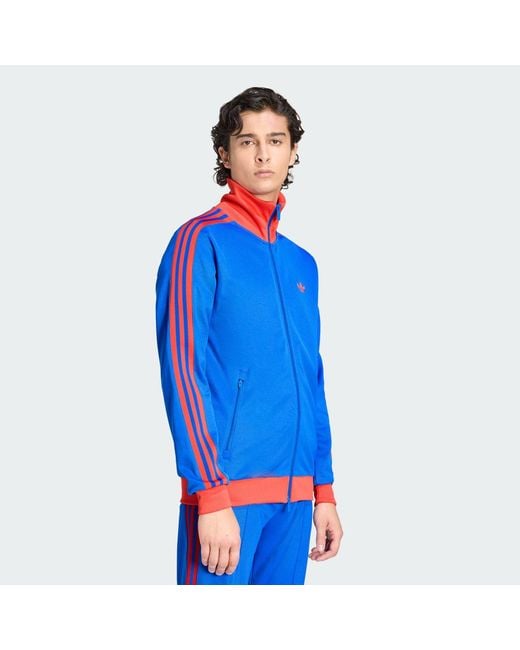 Adidas Originals Blue Beckenbauer Track Top for men