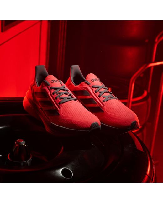 Adidas Red Ultraboost 5 Audi Revolut F1 Team Shoes for men