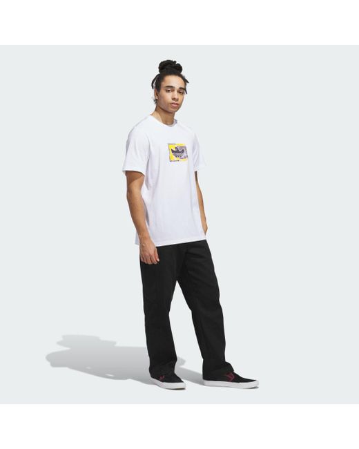 Camiseta Shmoohaus Adidas de color White