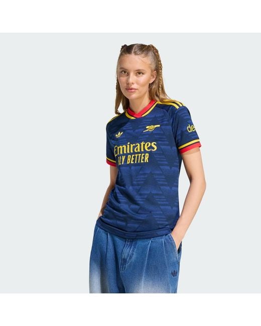 Adidas Blue Arsenal Fc 26/27 Away Jersey