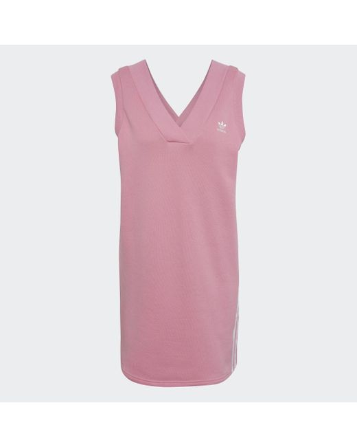 Abito adicolor Classics Vest di Adidas in Pink
