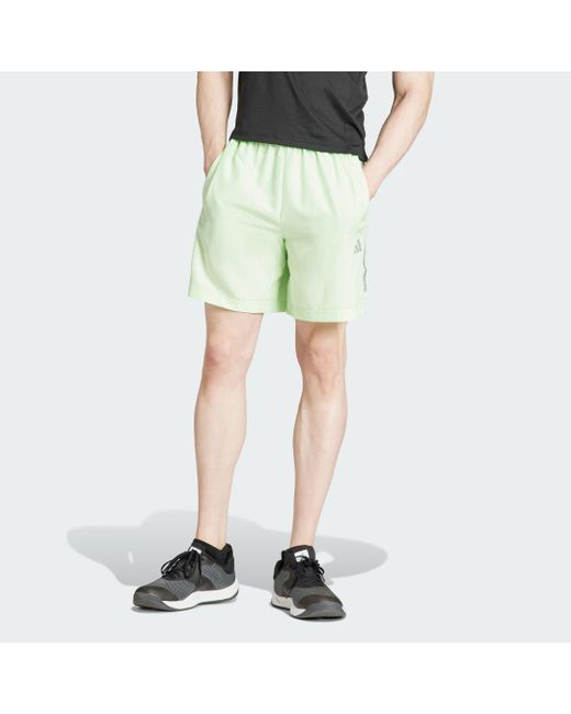 Adidas Green Gym Training Shorts for men