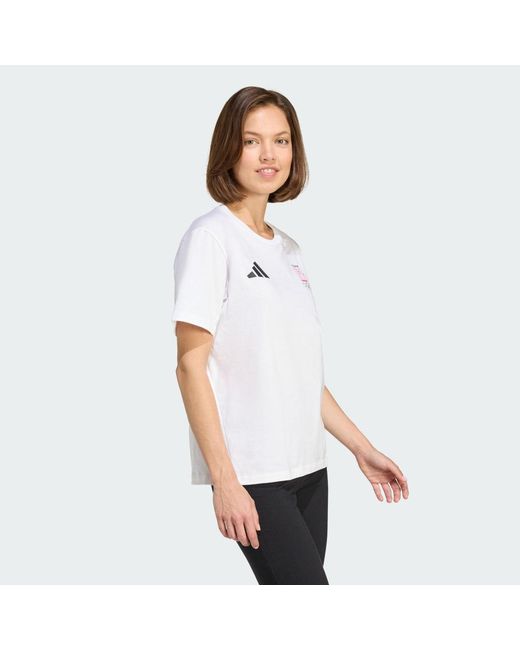 Adidas White Poc Milano T-Shirtw