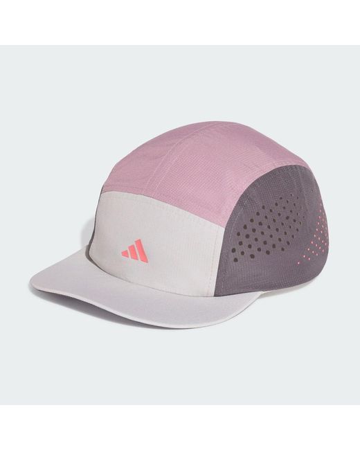 Adidas Purple Run 5-Panel Climacool Kappe