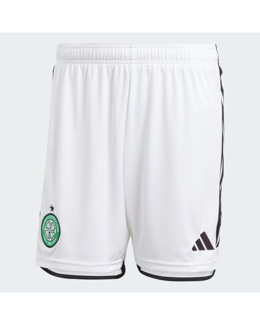 Adidas Blue Celtic Fc 23/24 Home Shorts for men