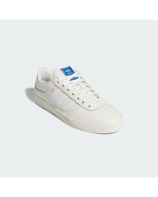 Adidas White Puig Indoor Shoes for men