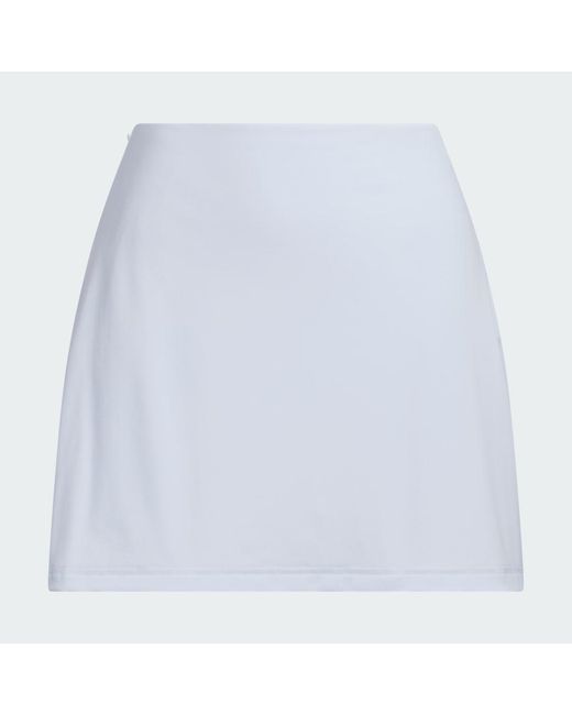 Adidas White Ultimate365 Tour Pleated Skirt