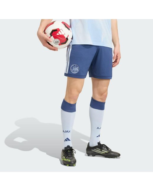 Adidas Blue Ajax Amsterdam 26/27 Third Shorts for men