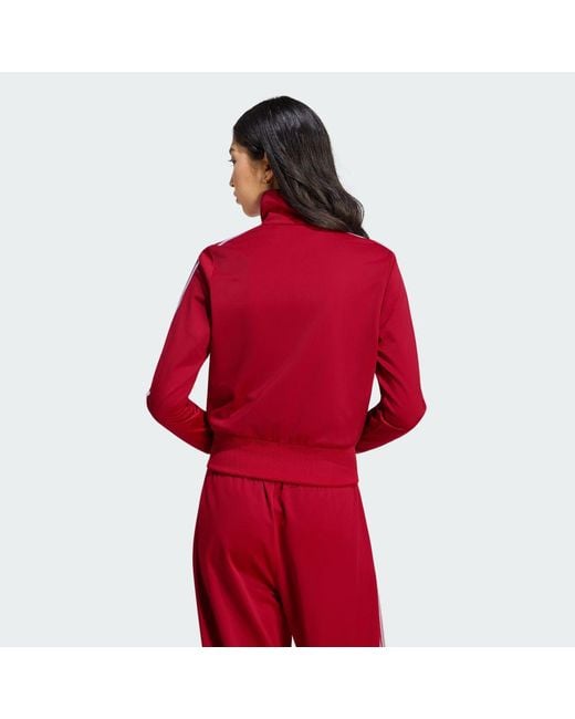Adidas Red Firebird Classic Track Jacket