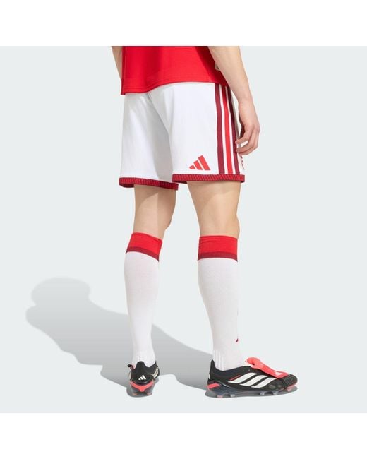 Adidas Red Arsenal Fc 26/27 Home Authentic Shorts for men